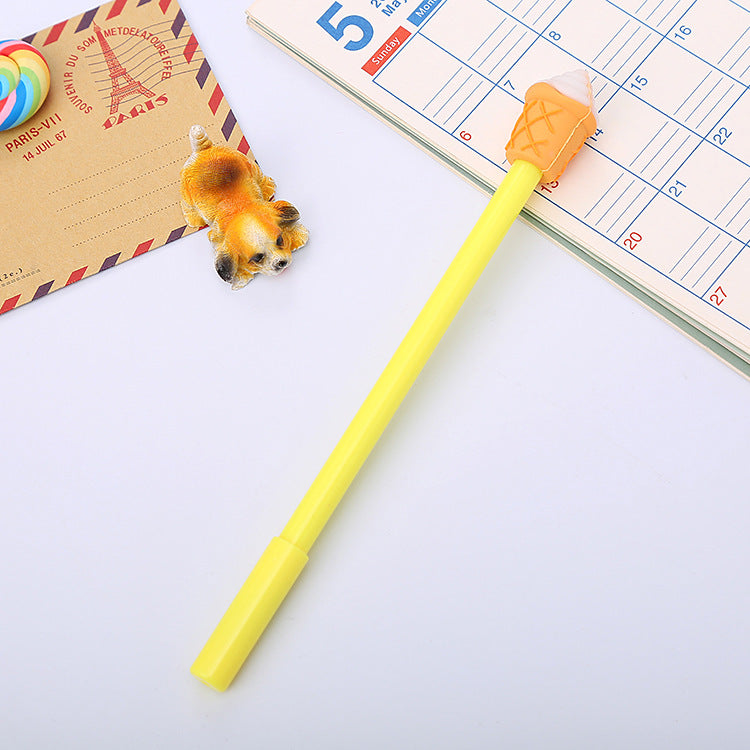 Wholesale Plastic French Fries Coke Hamburger Ice Cream Rollerball Pen